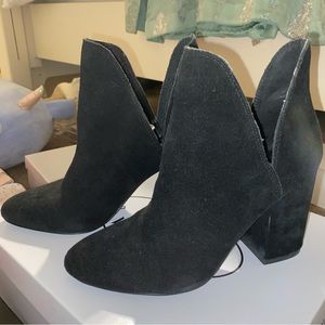 Black Suede Steve Madden Rookie Bootie